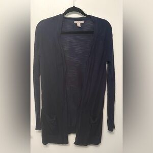 Banana Republic 100% long cotton cardigan
